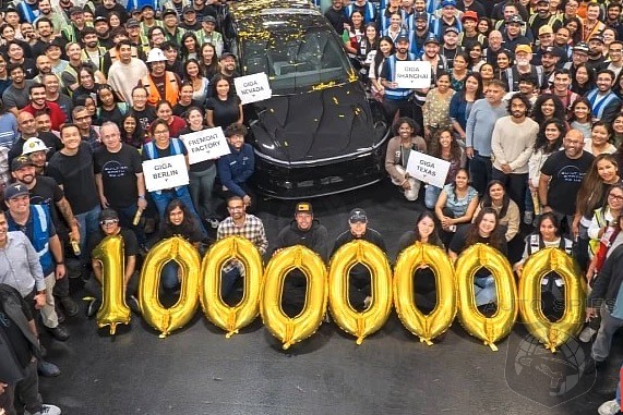 Tesla Produces Their 10 Millionth Vehicle How Long Until 20 Million